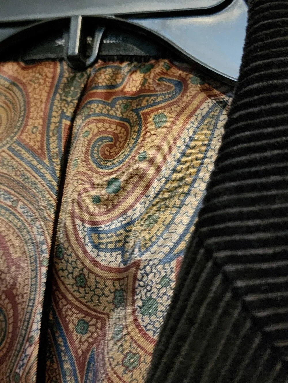 Ralph Lauren Dark Brown Corduroy Two-Button Sport Coat